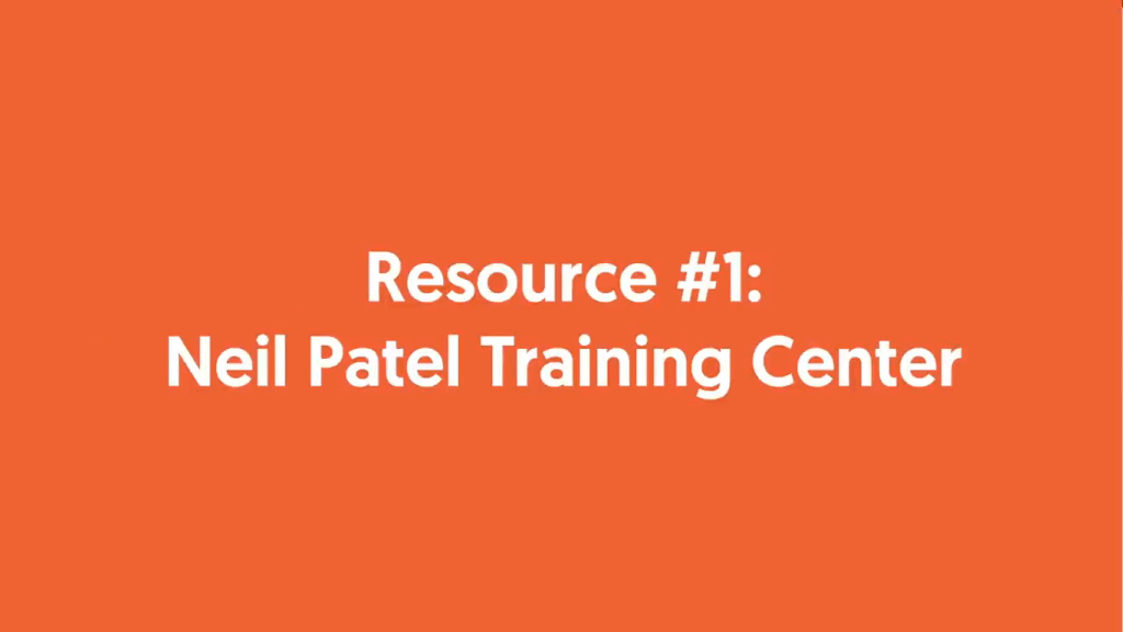 Neil-Patel-Training-Center-5 Free Resources To Learn Digital Marketing