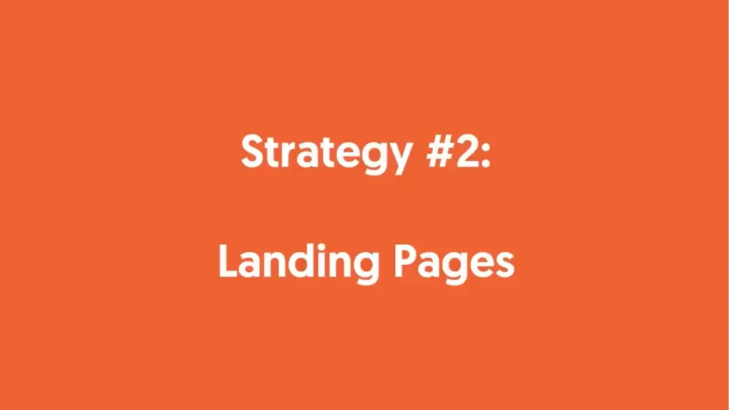 Landing-Pages-Digital Marketing Strategies 