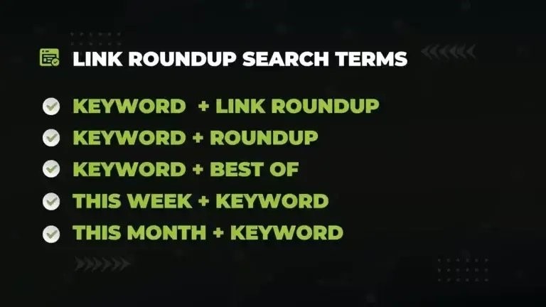 link roundup search term
