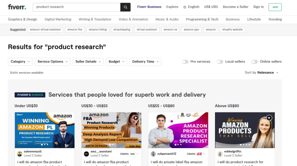 fiverr-product-research