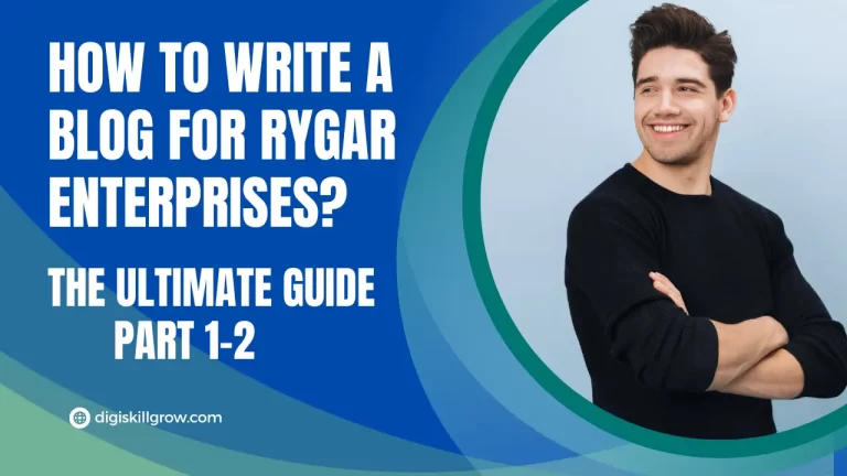 How to Write a Blog for Rygar Enterprises